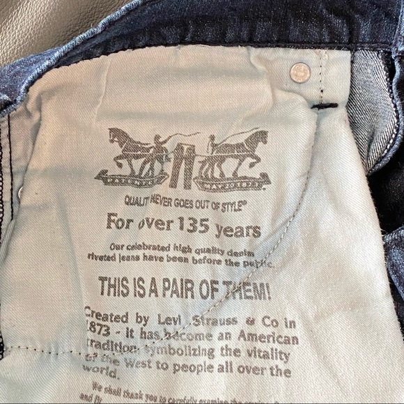 RARE LEVI'S VINTAGE White Tab  Straight Leg Jeans - Picture 3 of 6
